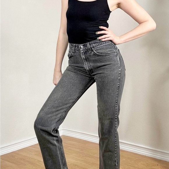 Levi's Denim - Vintage Levi's Orange Tab Slim Tapered Gray Faded